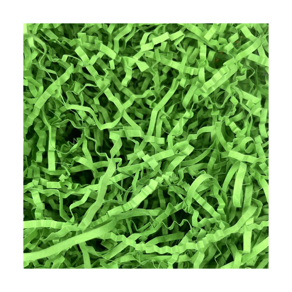 Zankubom 10 LB Parrot Green Crinkle Cut Paper Shred Filler Great for Gift Wrapping, Basket Fillers, Birthday, Gift Wrapping, Anniversary, Halloween Thanksgiving Christmas Party Decor Filling Supplies