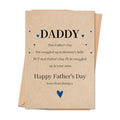 Fathers Day Card for Father To Be, Father's Day Card Gift for Father To Be