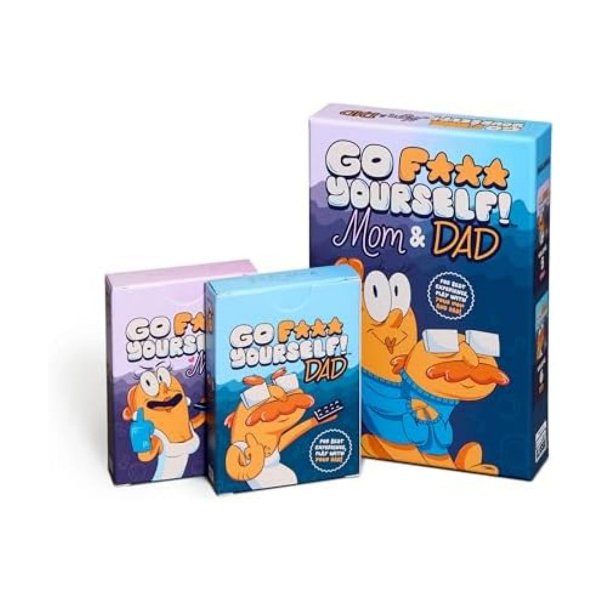 Go F Yourself Mom & Dad! Grown Up Go Fish Card Game, Funny Gag Gift Idea