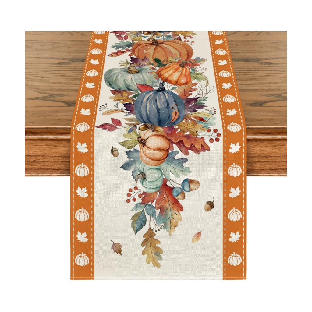 Artoid Mode 210 GSM Fall Table Runner Home Party Decor 13x48 Inch