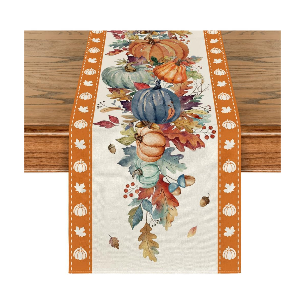 Artoid Mode 210 GSM Fall Table Runner Home Party Decor 13x48 Inch