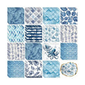 Yexiya 36 Sheet 6 Style Coastal Beach Paper Napkins for Decoupage