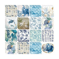 Yexiya 36 Sheet 6 Style Coastal Nautical Paper Napkins for Decoupage