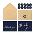 NESCCI 54 PCS Thank You Cards With Envelopes,3.5x5 Inch Minimalistic Design