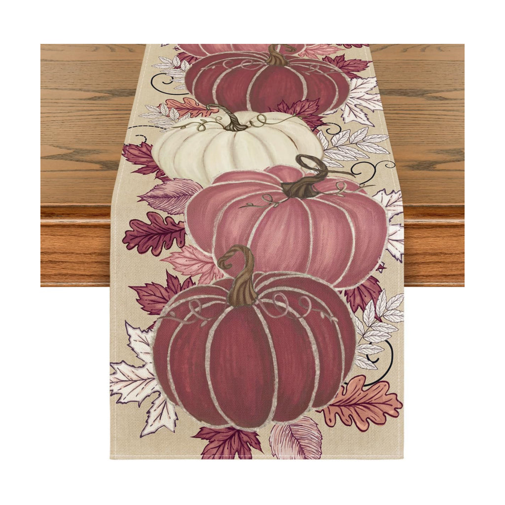Artoid Mode 210 GSM Fall Table Runner Home Party Decor 13x36 Inch