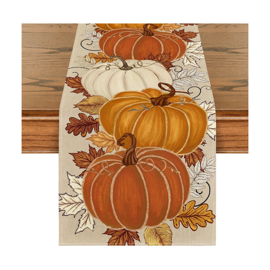 Artoid Mode 210 GSM Fall Table Runner Home Party Decor 13x60 Inch