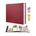 Large Photo Album Self Adhesive Scrapbook, 30 Sheets/ 60 Pages Photo Book for 4x6, 5x7, 8x10 Pictures, DIY Album for Birthday Gifts for Women Mom Wedding Baby Family Travel