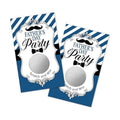 TOUNER 50Pcs Father's Day Party Scratch Off Game Cards, Father's Day Scratch Cards for Family Gathering Backyard BBQ Birthday Retirement Lottery Prize Raffle Tickets Favors Business Promotion