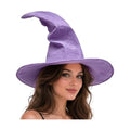 HOMELEX Adult Witch Hat, Tattered Lace Costume Hat for Halloween