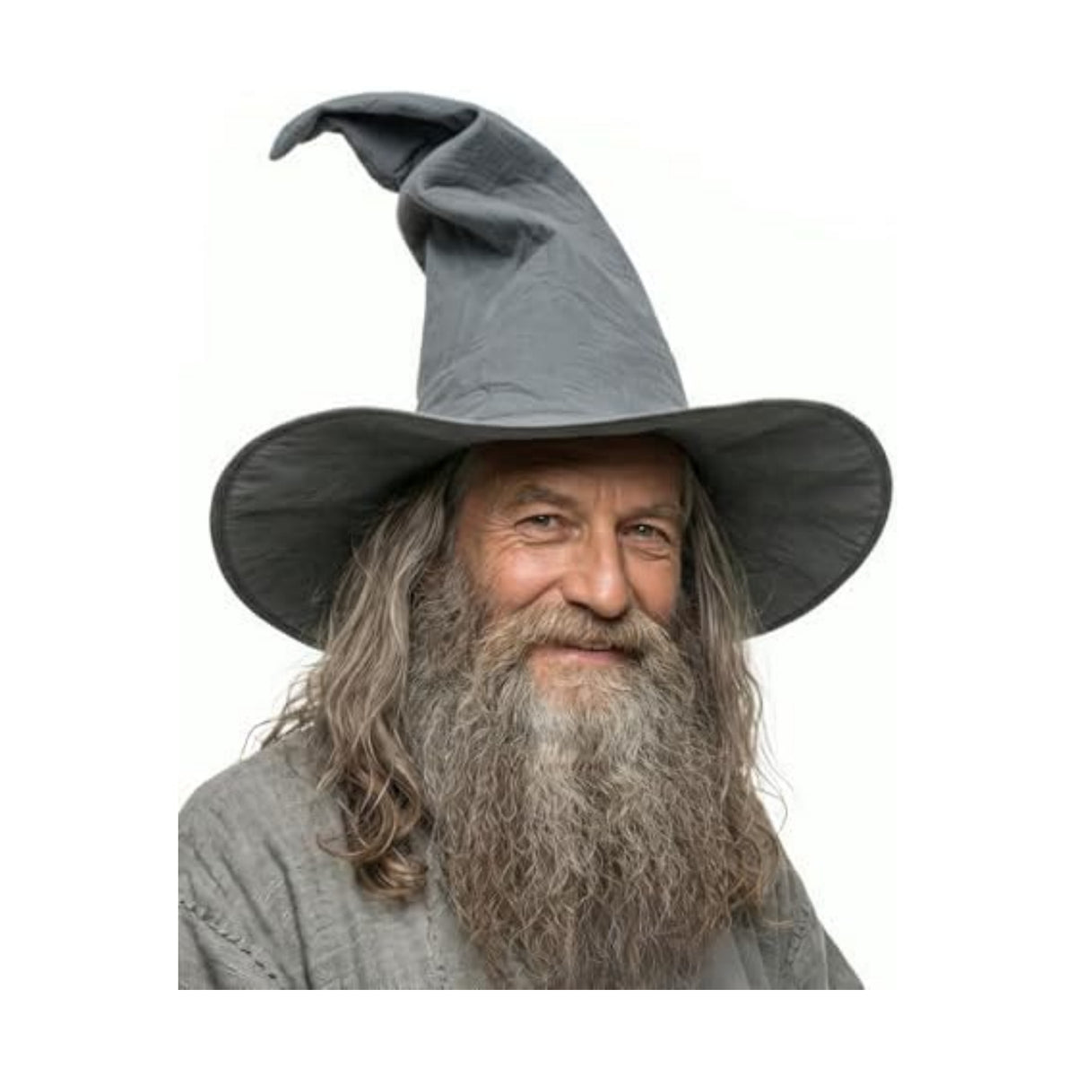 HOMELEX Adult Witch Hat, Tattered Lace Costume Hat for Halloween