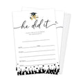 Graduation Invitations 2026 with Envelopes - 20 Pack Class of 2026 Graduation Party Invitations, 4x6 Inch Fill-in Graduation Announcements for High School or College - A11