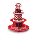 Willinglong 1 Pcs Shes Ready to Pop 3 Tier Cupcake Stand