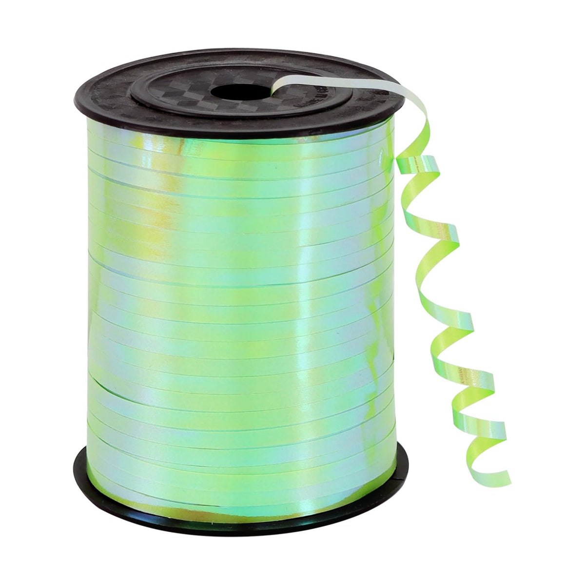 TONIFUL 500 Yards Iridescent Green Curling Ribbon Balloon String