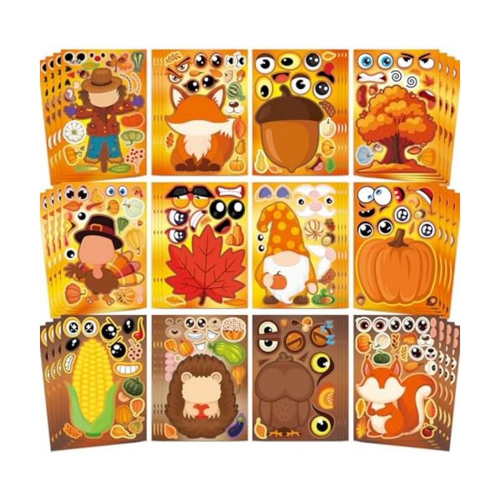 Fall Stickers 48 Sheets Fall Party Favors Crafts for Kids Toddlers