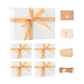 LIFELUM White Wedding Gift Box with Magnetic Lid for Presents, 9.5"x7"x3.5"