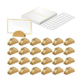 Uniclife 24 Pcs Place Card Holders for Wedding Party Tables