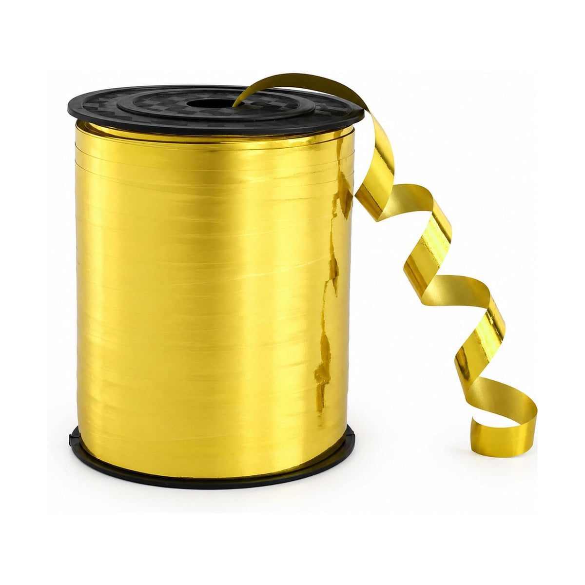 TONIFUL 250 Yards Shiny Gold Curling Ribbon 10mm Wide Balloon String