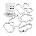 MrCookie Large Graduation Cookie Cutters,4in,6pc,Thickened Stainless Steel.