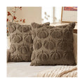 MIULEE Fall Pillow Covers Pumpkin Fall Decor 20x20 Coco Brown