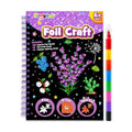 FUNNYB&G Foil Art Craft Kit for Kids, Sparkly Birthday Gift Toy for Girls