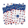 USA 250th Birthday Bingo Cards, 4th of July Patriotic Bingo Game for Adults Party, Independence Day Bingo Cards, Memorial Day Summer Activity, 24 Players Patriotic Party Supplies Favors, 023
