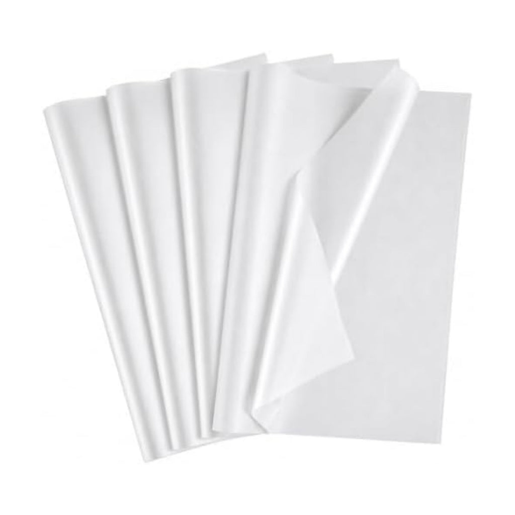 White Tissue Paper - 50 Sheets Wrapping Paper for Gift Bags Boxes