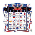 Joy Bang 4th of July Games for Kids Adults, Bingo Card Game for 24 Player Fourth of July Independence Day Patriotic Crafts Activities Games for Family Large Group Party Favors Supplies Gifts for Kids