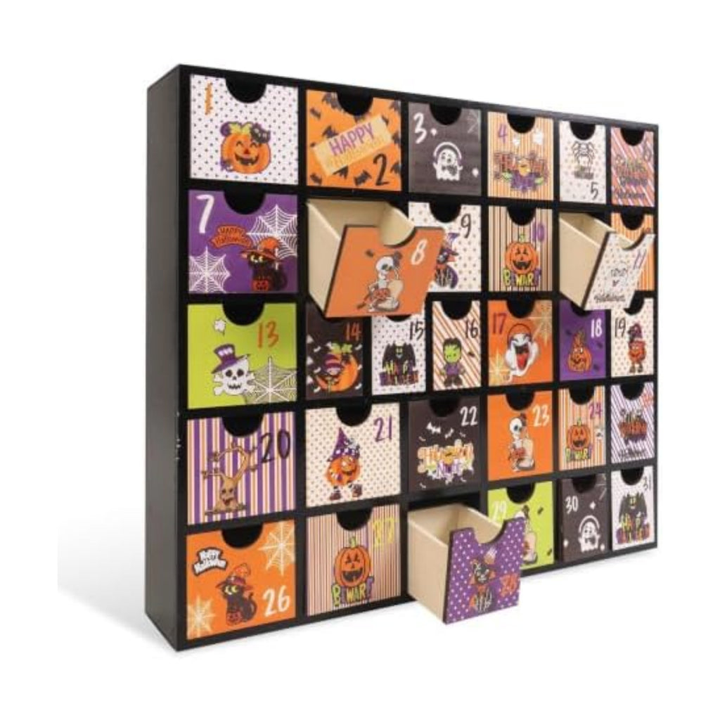31 days of Halloween Advent Calendar 2026, Countdown with Drawers