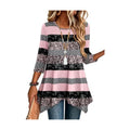 Zeagoo Womens Tops 3/4 Sleeve Loose Fit Dressy Tunics Plus Size Boho Shirts