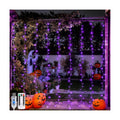 JMEXSUSS 200 LED USB Purple Halloween Lights, 6.5ft x 6.5ft