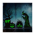 BRIGHTDECK 3 Pcs Halloween Witch Yard Signs Outdoor Decorations, Large