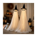 2 Pack 5 Ft Large Light Up Ghost Decor - Halloween Decorations Outdoor