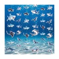 Xinnun 8 Pcs Shark Party Decorations Shark Hanging Banners Garland
