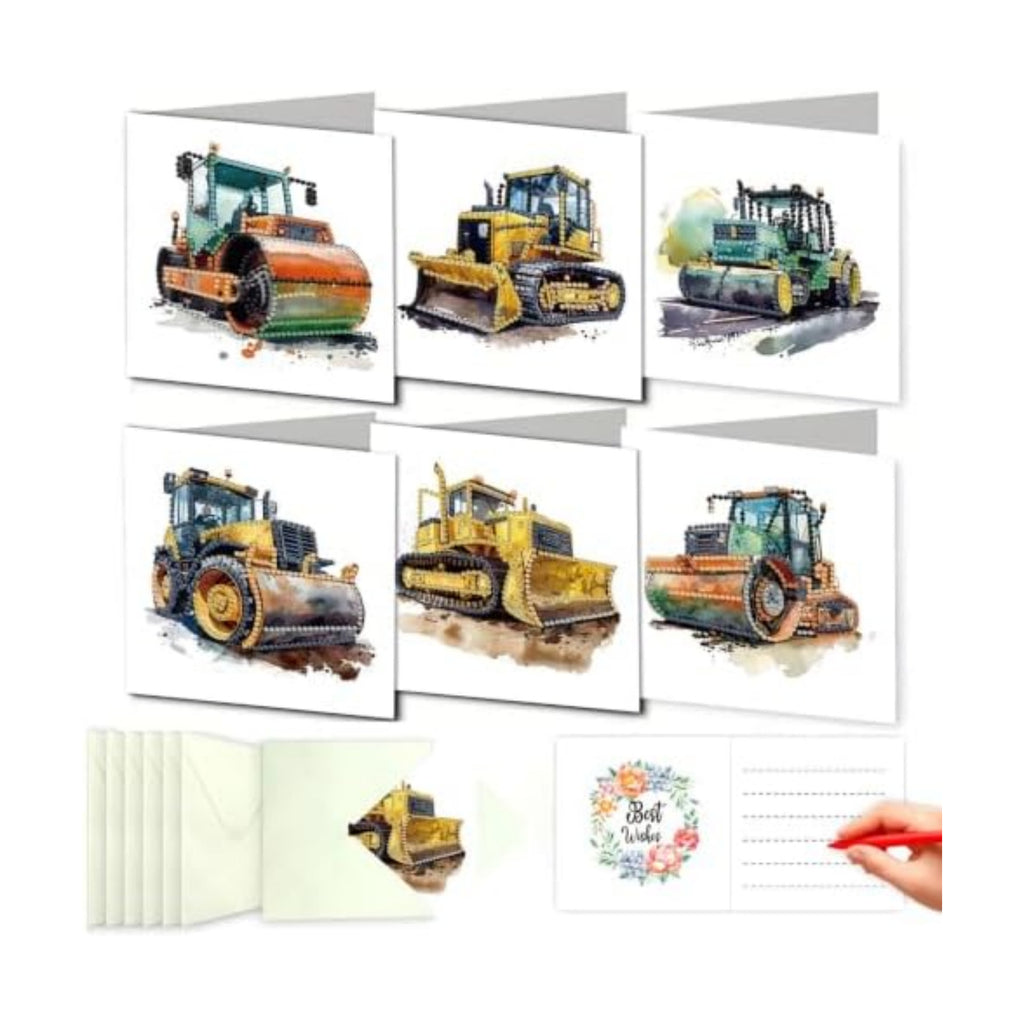 DDGYP DIY Diamond Art Kits for Adults, Greeting Cards for Holiday Birthday