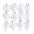 12 Pack Halloween Hanging Ghosts, 27.6 Inch Flying Ghost Decorations