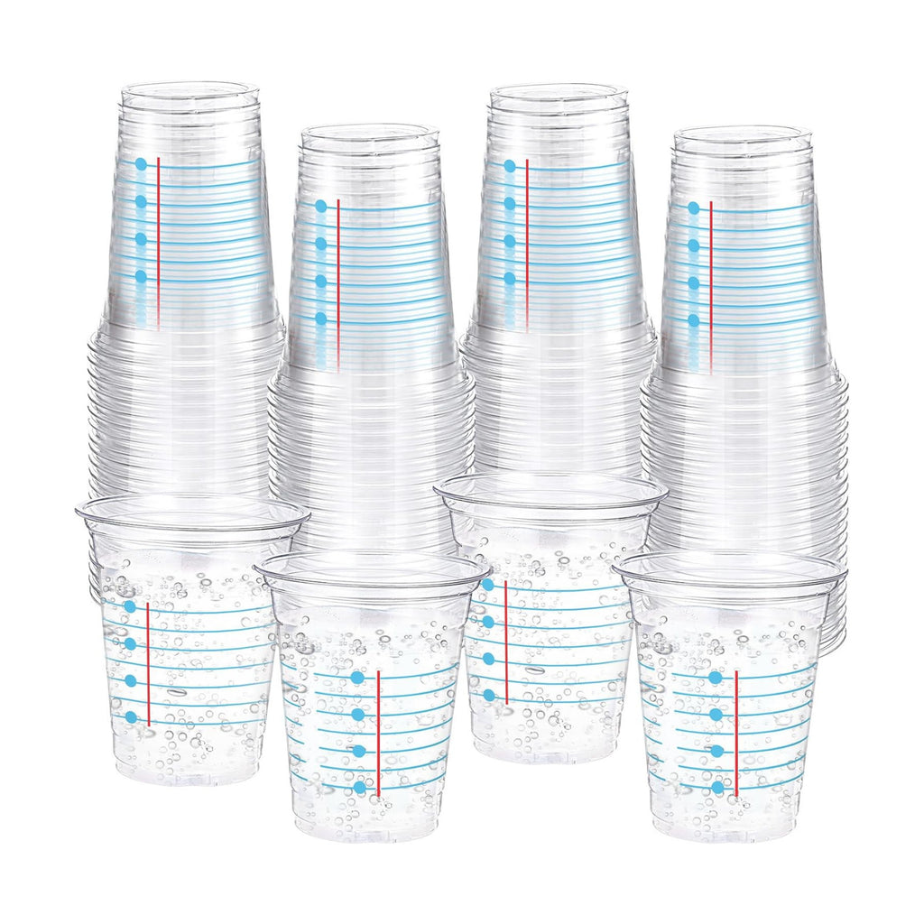 Funnymoom 60 Pack Back to School Cups, Blue Notebook Design, 12oz