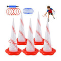 5 Pack Baseball Inflatable Ring Toss Game - Baseball Party Games Set