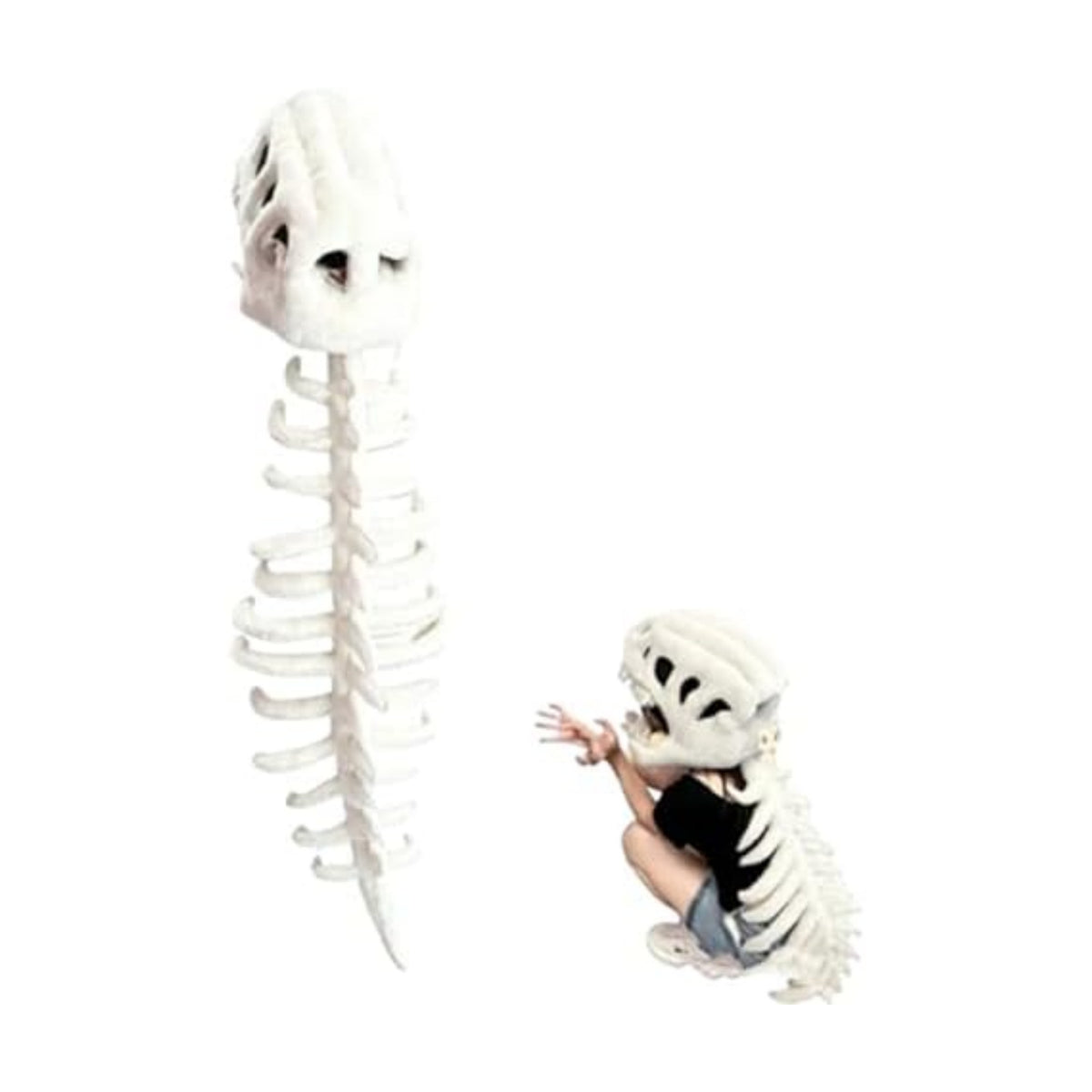 Dinosaur Costume-3D Skeleton Design,Halloween Dinosaur Skeleton Costume