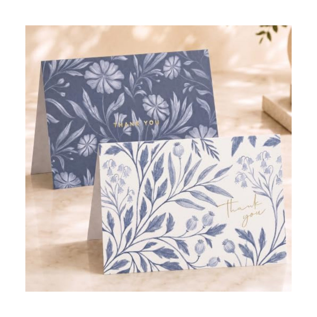 Beautiful Thank You Cards Set of 30 With Envelopes and Stickers - Elegant Blank Cards For Personalized Notes - Perfect Bulk Stationary Set For All Occasions incl. Weddings, Business & Baby Showers