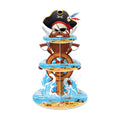 3 Tier Pirate Cupcake Stand Decoration Pirate Birthday Party Decor