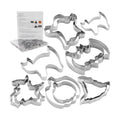 MrCookie Large Halloween Cookie Cutters,12pc/Set Thickened Stainless Steel.