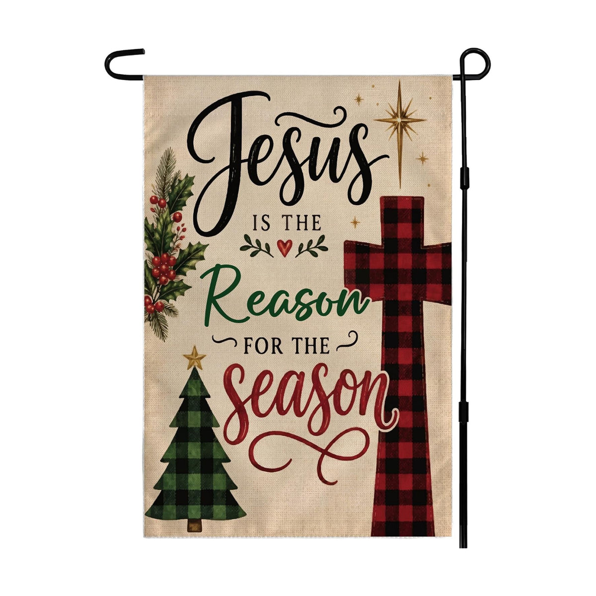Christmas Decorations - Christmas Welcome Garden Flag