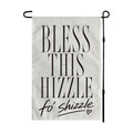 Bless This Hizzle fo’ Shizzle Garden Flag - Double Sided Welcome Garden Flags | Fall Decor Accessories for Garden Yard Porch Patio Lawn Outdoor Outside Decorations