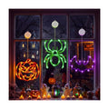 Minetom 3 Pack Halloween Windows Lights - Pumpkin, Spider, Bat with Timer