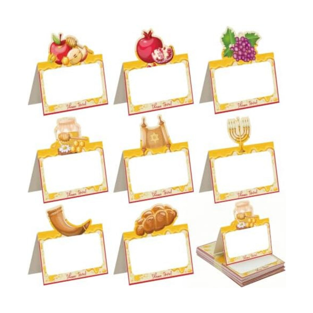 24 Pack Rosh Hashanah Place Cards, Rosh Hashanah Decorations