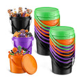 Funnymoom 20 Pack 48 oz Halloween Trick or Treat Candy Buckets for Parties