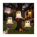 Halloween Hanging Swing Ghost Decor, Spooky Ghost Decorations for Outdoor