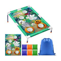 Viorawhite Bean Bag Toss Game for Kids, Portable Cornhole Set
