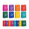 Dansydaisy 24 Pack Indian Return Gifts Paper Bags Bulk for Pooja