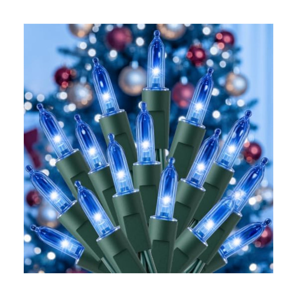 LED Christmas Lights Indoor Outdoor, 33FT 100 Count Mini String Lights